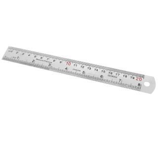 خط کش فلزی 20cm
