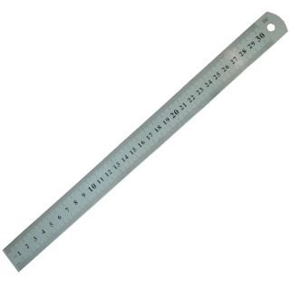 خط کش فلزی 30cm