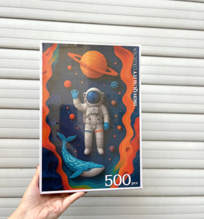 پازل 500 تکه مدل فضانورد
